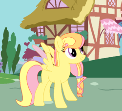 Size: 573x520 | Tagged: safe, artist:berrypunchrules, oc, oc only, pegasus, pony, adopted, solo