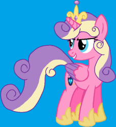 Size: 558x611 | Tagged: safe, artist:crystal23dragon, princess skyla, alicorn, pony, g4, female, older, older skyla, solo