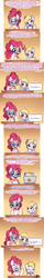 Size: 609x3840 | Tagged: safe, artist:solar-slash, derpy hooves, pinkie pie, pegasus, pony, ask pinkie pie solutions, g4, ask, comic, dizzy hooves, female, mare, tumblr