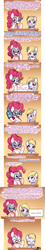 Size: 609x3370 | Tagged: safe, artist:solar-slash, derpy hooves, pinkie pie, pegasus, pony, ask pinkie pie solutions, g4, ask, comic, dizzy hooves, female, mare, tumblr