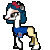 Size: 50x50 | Tagged: safe, artist:babysmother, pony, animated, clothes, disney, disney princess, dress, ponified, snow white, solo, walk cycle, walking