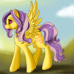 Size: 581x580 | Tagged: safe, artist:silvermoonbreeze, sunny rays, pegasus, pony, g4, solo