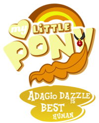 Size: 1024x1283 | Tagged: safe, artist:mit-boy, edit, adagio dazzle, equestria girls, g4, best human, best pony, best pony logo, logo, logo edit, simple background, transparent background