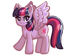 Size: 768x576 | Tagged: safe, artist:digisprinkles, twilight sparkle, alicorn, pony, g4, female, mare, solo, twilight sparkle (alicorn)