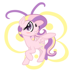 Size: 900x870 | Tagged: safe, artist:otterlore, fluttershy, fluttershy (g3), pegasus, g3, g4, female, g3betes, simple background, solo, transparent background