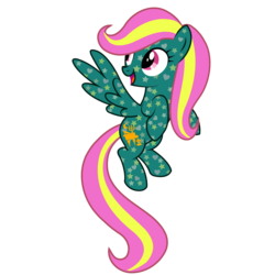 Size: 2000x2000 | Tagged: safe, artist:aquaticneon, starglow, pegasus, pony, g1, g4, my little pony tales, female, g1 to g4, generation leap, high res, simple background, solo, transparent background