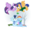 Size: 1060x920 | Tagged: safe, artist:dm29, flash sentry, rainbow dash, soarin', twilight sparkle, alicorn, pony, g4, blushing, clothes, female, flying, kissing, male, mare, mistletoe, scarf, ship:soarindash, shipper on deck, shipping, simple background, smiling, snow, straight, transparent background, twilight sparkle (alicorn), winter