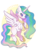 Size: 1024x1391 | Tagged: dead source, safe, artist:lana-jay, princess celestia, alicorn, pony, g4, cute, cutelestia, female, mare, missing cutie mark, rearing, simple background, solo, transparent background