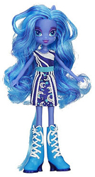 Size: 199x371 | Tagged: safe, princess luna, vice principal luna, equestria girls, g4, doll, humanized, irl, photo, ponied up, solo, tailed humanization, toy