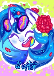 Size: 1126x1600 | Tagged: safe, artist:baid-woo, dj pon-3, vinyl scratch, g4, female, solo