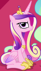 Size: 236x403 | Tagged: safe, screencap, princess cadance, princess celestia, g4, twilight's kingdom, blank flank, tired