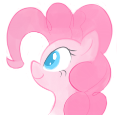 Size: 235x228 | Tagged: safe, artist:bambooharvester, pinkie pie, g4, ask, female, rarity replies, solo, tumblr