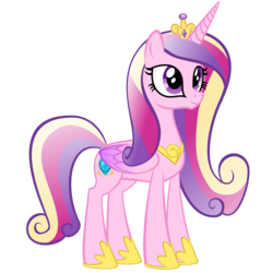 Size: 8000x8000 | Tagged: safe, artist:foxtail8000, artist:icaron, princess cadance, alicorn, pony, g4, absurd resolution, concave belly, female, show accurate, simple background, slender, solo, svg, thin, transparent background, vector