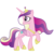 Size: 8000x8000 | Tagged: safe, artist:hi52utoday, princess cadance, alicorn, pony, a canterlot wedding, g4, my little pony: friendship is magic, .ai available, absurd resolution, concave belly, female, hoof shoes, raised hoof, simple background, slender, solo, thin, transparent background, vector