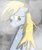 Size: 900x1077 | Tagged: safe, artist:rachelsrandomart, derpy hooves, pegasus, pony, g4, female, mare, solo