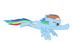 Size: 1000x585 | Tagged: safe, artist:bluefluffydinosaur, rainbow dash, g4, female, simple background, solo, transparent background, vector