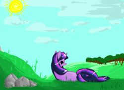 Size: 2338x1700 | Tagged: safe, artist:fancoral, twilight sparkle, g4, female, solo