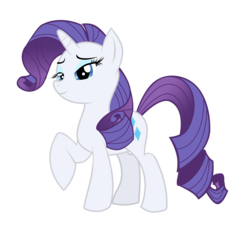 Size: 4000x3634 | Tagged: safe, artist:bluefluffydinosaur, rarity, friendship is magic, g4, female, simple background, solo, transparent background, vector