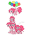 Size: 1280x1477 | Tagged: safe, artist:luciferamon, pinkie pie, earth pony, pony, g4, my little pony: friendship is magic, too many pinkie pies, balloon, butt, cute, diapinkes, floating, pi, plot, self ponidox, smiling, then watch her balloons lift her up to the sky