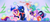 Size: 9400x4145 | Tagged: safe, artist:lordyanyu, princess cadance, princess celestia, princess luna, twilight sparkle, alicorn, pony, g4, absurd resolution, alicorn tetrarchy, butt, christmas, clothes, female, hat, hug, lovebutt, mare, plot, santa hat, socks, twilight sparkle (alicorn), underhoof