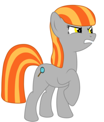 Size: 3350x3932 | Tagged: safe, artist:toutax, oc, oc only, oc:ruby, oc:ruby (story of the blanks), earth pony, pony, story of the blanks, high res, simple background, solo, transparent background