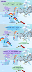 Size: 1200x2700 | Tagged: safe, artist:evil-dec0y, rainbow dash, trixie, oc, oc:ghost, ghost, pony, unicorn, comic:trixie vs., comic:trixie vs. hearth's warming, g4, a christmas carol, comic, crying, cute, dashabetes, female, filly, filly rainbow dash, mare, sad