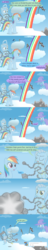 Size: 1200x6300 | Tagged: safe, artist:evil-dec0y, rainbow dash, trixie, oc, oc:ghost, ghost, pony, unicorn, comic:trixie vs., comic:trixie vs. hearth's warming, g4, a christmas carol, comic, female, implied fluttershy, mare