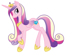 Size: 1410x1148 | Tagged: safe, artist:icaron, artist:katiewhy, princess cadance, g4, female, show accurate, simple background, solo, transparent background, vector