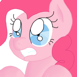 Size: 1024x1024 | Tagged: safe, artist:harmonycs, pinkie pie, g4, surprised