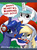 Size: 650x867 | Tagged: safe, artist:johnjoseco, derpy hooves, princess celestia, princess luna, pegasus, pony, ask gaming princess luna, gamer luna, g4, candy cane, christmas, female, hat, headphones, mare, mouth hold, open mouth, santa hat