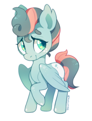 Size: 563x742 | Tagged: safe, artist:tsurime, oc, oc only, oc:brighteyes, pegasus, pony, female, mare, simple background, solo, starry eyes, transparent background, wingding eyes