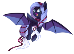 Size: 1024x753 | Tagged: safe, artist:pepooni, oc, oc only, oc:cobalt eclipse, bat pony, pony, fangs, freckles, solo