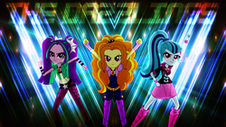 Size: 1920x1080 | Tagged: safe, artist:givralix, artist:mr-kennedy92, adagio dazzle, aria blaze, sonata dusk, equestria girls, g4, pose, the dazzlings, vector, wallpaper