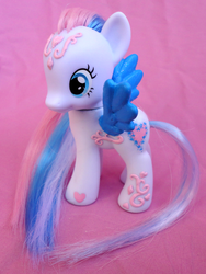 Size: 495x660 | Tagged: safe, artist:pinkproposal, star catcher, pegasus, pony, g3, g4, customized toy, female, g3 to g4, generation leap, irl, photo, solo, toy