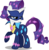 Size: 6000x6146 | Tagged: safe, artist:notlikelyanartist, radiance, rarity, pony, unicorn, g4, absurd resolution, female, mare, simple background, solo, transparent background, vector