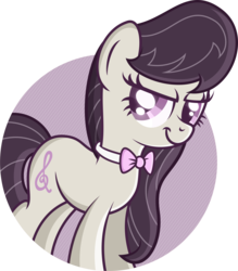 Size: 3000x3421 | Tagged: dead source, safe, artist:mahaugher, octavia melody, earth pony, pony, g4, bowtie, cute, female, high res, mare, solo, tavibetes