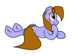 Size: 3600x2800 | Tagged: safe, artist:a2, oc, oc only, cute, high res, prone, simple background, solo, underhoof