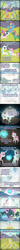 Size: 498x6108 | Tagged: safe, artist:tambelon, princess amore, oc, oc:mia bella cuore, crystal pony, pony, twinkle eyed pony, windigo, g4, my little pony: friendship is magic, the crystal empire, storybook, windigoes