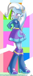 Size: 1100x2528 | Tagged: safe, artist:vixelzf, trixie, equestria girls, g4, female, solo