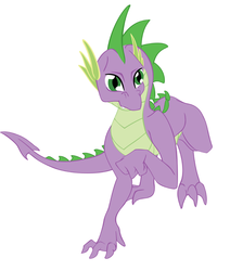 Size: 509x600 | Tagged: source needed, safe, artist:greyacumane, spike, g4, male, older, older spike, solo