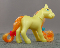 Size: 680x540 | Tagged: safe, lanard, pony tails, strawberry vine, toy