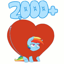 Size: 1800x1800 | Tagged: safe, artist:captainpudgemuffin, rainbow dash, pegasus, pony, g4, animated, blinking, blushing, cheek fluff, cute, dashabetes, ear fluff, embarrassed, empty eyes, female, frame by frame, heart, looking at you, looking away, mare, no catchlights, no pupils, nose twitch, simple background, sitting, solo, unamused, weapons-grade cute, white background, zipper