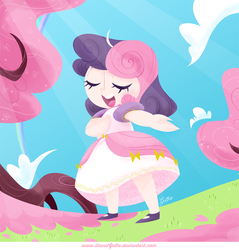 Size: 1000x1046 | Tagged: safe, artist:ilianagatto, sweetie belle, human, g4, female, humanized, singing, solo