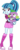 Size: 1342x3427 | Tagged: safe, artist:zeldarondl, sonata dusk, spike, dog, equestria girls, g4, my little pony equestria girls: rainbow rocks, cute, duo, love, shipping, simple background, smiling, sonatabetes, spike the dog, spikelove, spinata, transparent background, vector