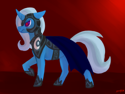 Size: 1280x960 | Tagged: safe, artist:animalstamp, trixie, pony, unicorn, g4, armor, female, mare, solo