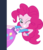 Size: 829x963 | Tagged: safe, artist:mit-boy, pinkie pie, equestria girls, g4, female, solo, wink