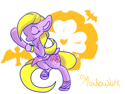 Size: 700x525 | Tagged: safe, artist:c0tt0ntales, artist:cotton, meadowlark, g1, g4, my little pony tales, ballerina, ballet, bipedal, clothes, dancing, g1 to g4, generation leap, tutu