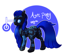 Size: 700x525 | Tagged: safe, artist:c0tt0ntales, artist:cotton, electric blue (g3), pony, g3, art pony, butt, enigmatic dream, female, plot, solo