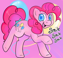 Size: 700x650 | Tagged: safe, artist:lustrous-dreams, pinkie pie, g4, female, smile smile smile, solo