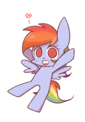 Size: 700x1000 | Tagged: safe, artist:joycall6, rainbow dash, g4, cute, female, solo